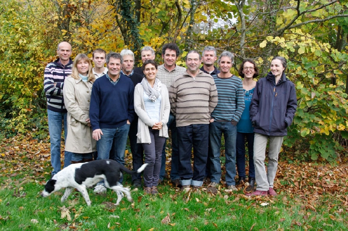 Membres de la ferme GIE de Chassagne en Charente Maritime